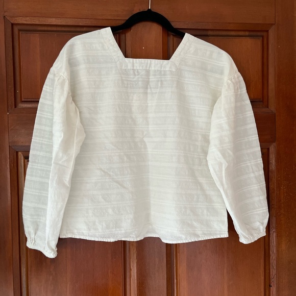 Able Square Neck Blouse - Picture 2 of 13